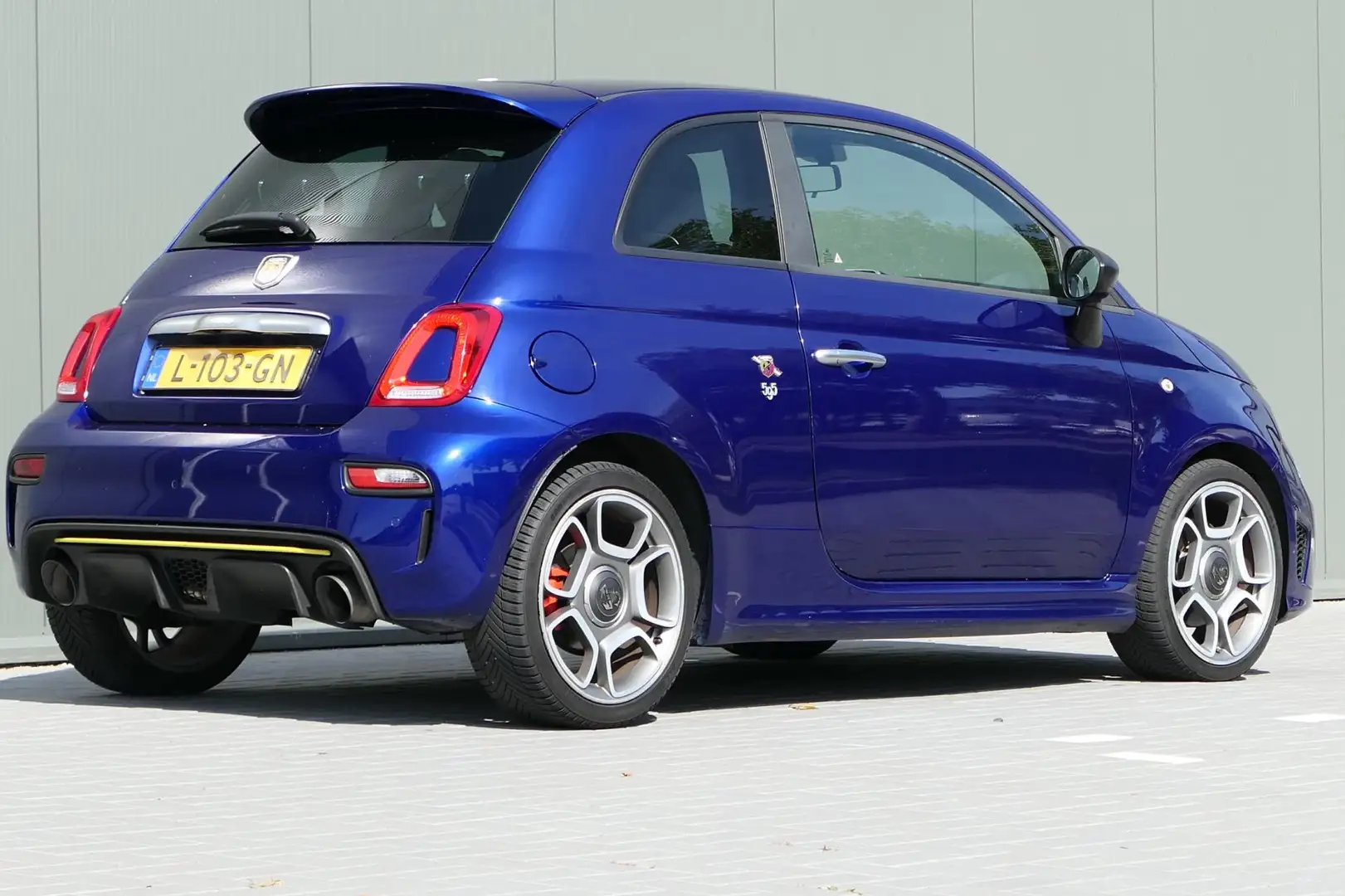 Fiat 500 Abarth 1.4 T-Jet 595 Navi Stoelverw. Beats Sportuitlaat Синий - 2