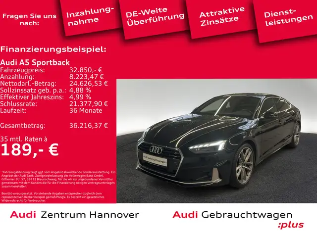 Audi A5 40 TDI  S tronic  advanced virtual