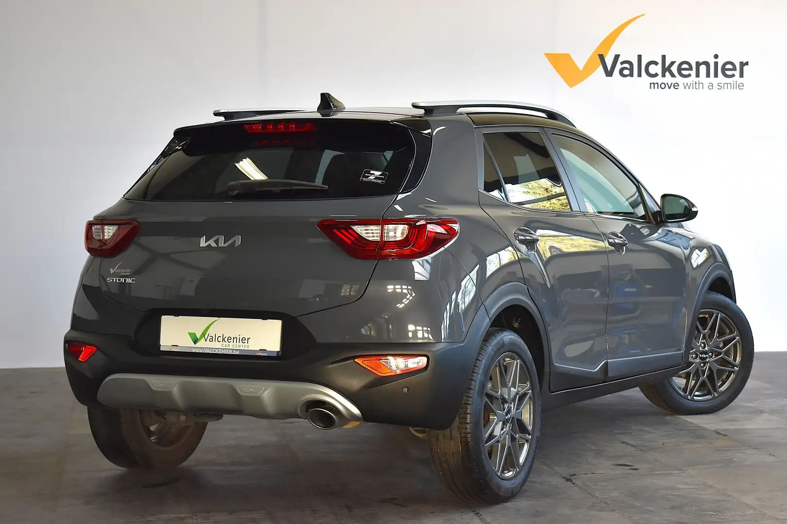 Kia Stonic 1.0T ISG DCT Black Edition/Valckenier Car Center Gris - 2