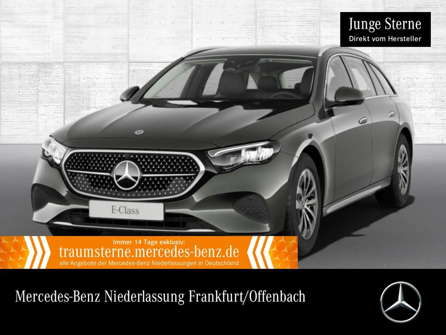 Mercedes-Benz E 220 d T Avantgarde Fahrass Distr+ LED AHK Kamera Grau - 1