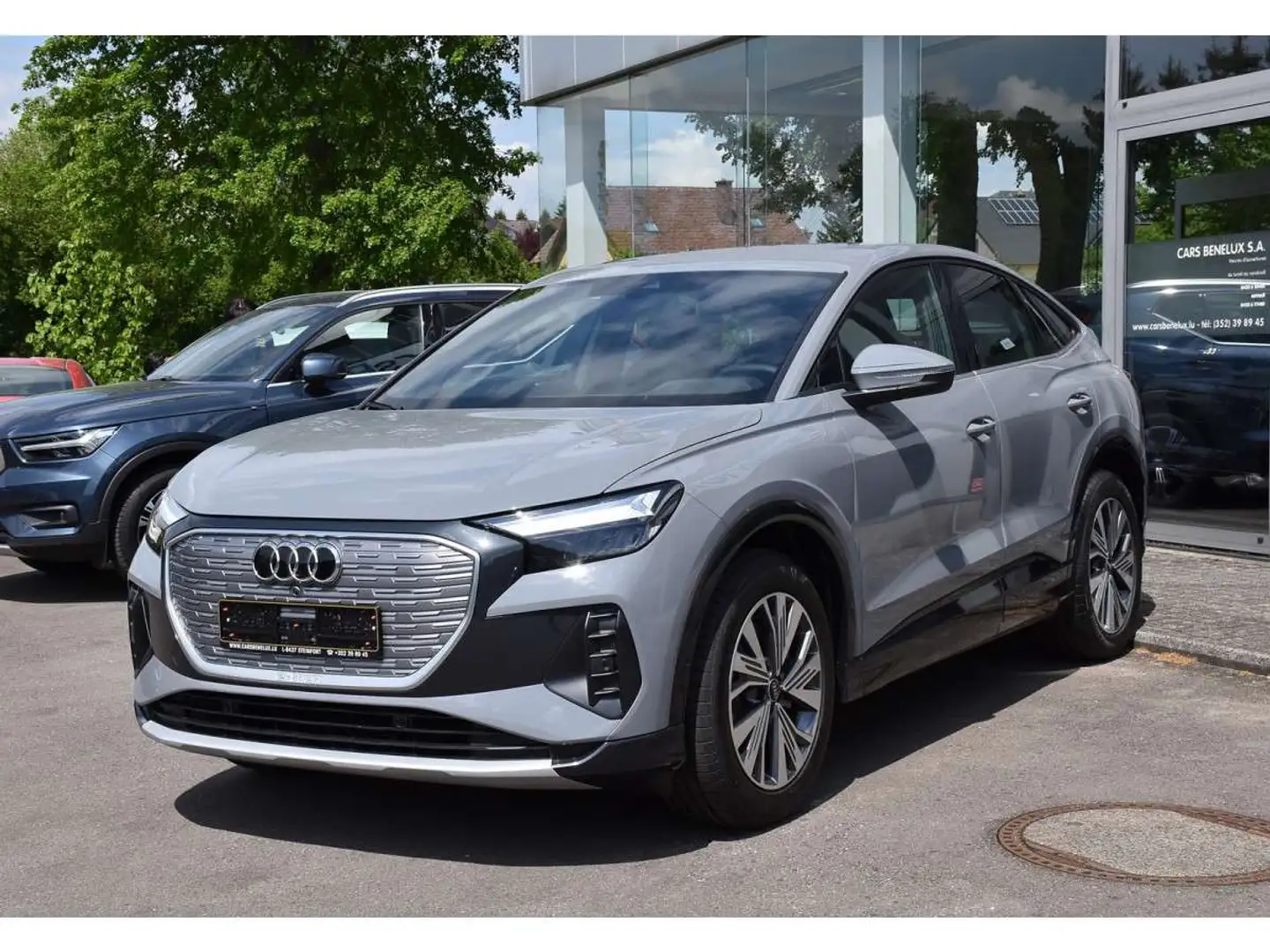Audi Q4 e-tron Sportback 40 Advanced S-LINE Int. ACC GPS CAM NEUF Grijs - 2