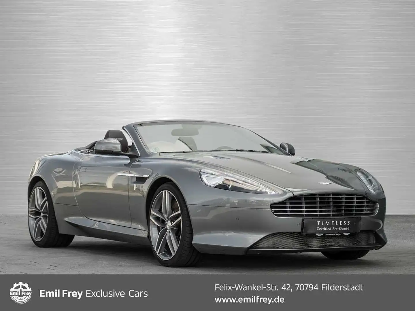 Aston Martin Virage Volante 1.Hand Gris - 1