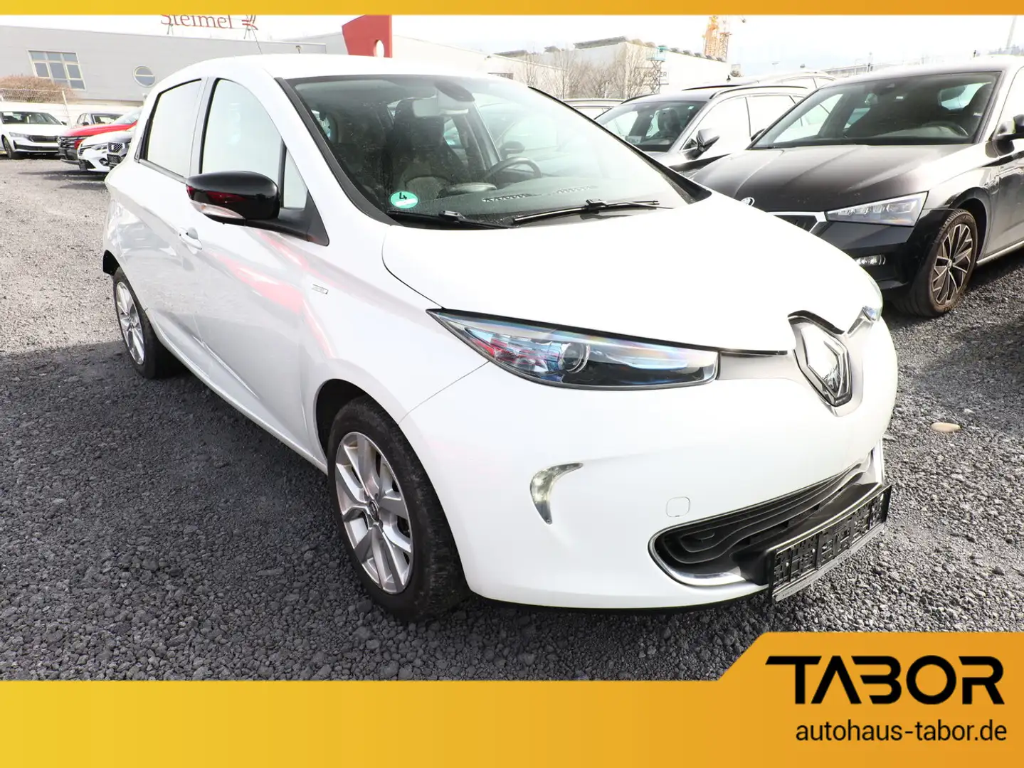 Renault ZOE ZE40 R110 Miet-Bat. Nav PDC 16Z Klimaaut Weiß - 2