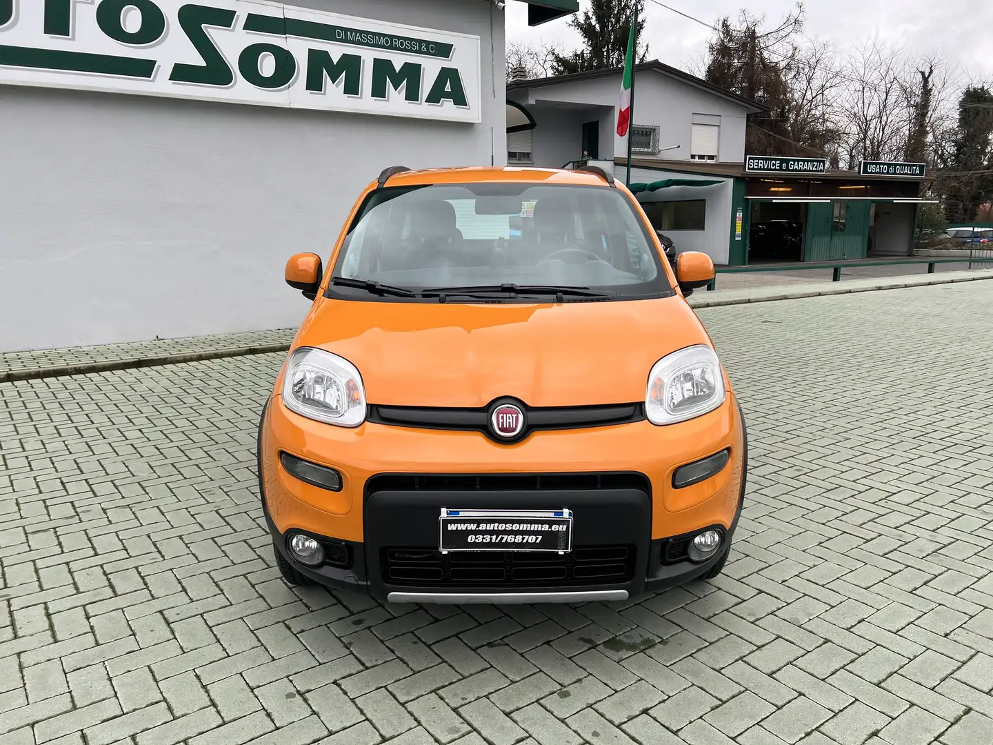 Fiat Panda 0.9 t.air t. 4x4 s/s  Ok per NUOVI NEOPATENTATI Arancione - 2