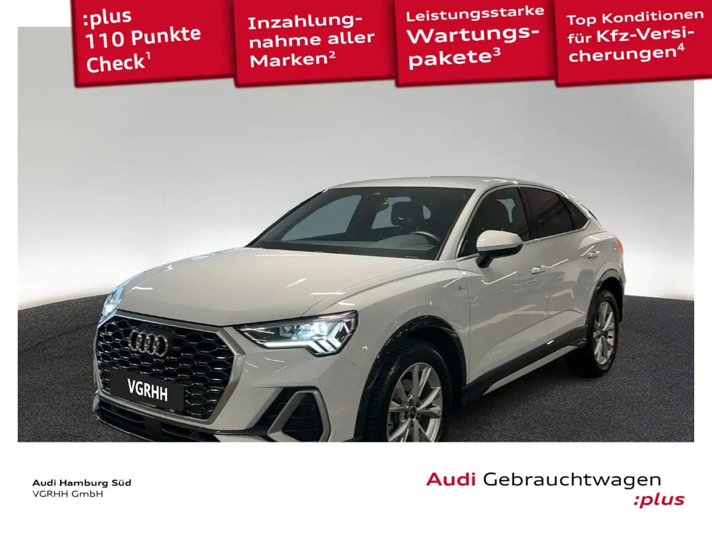 Audi Q3 35 TFSI S tronic 2xS LINE/NAV/SONOS Weiß - 1