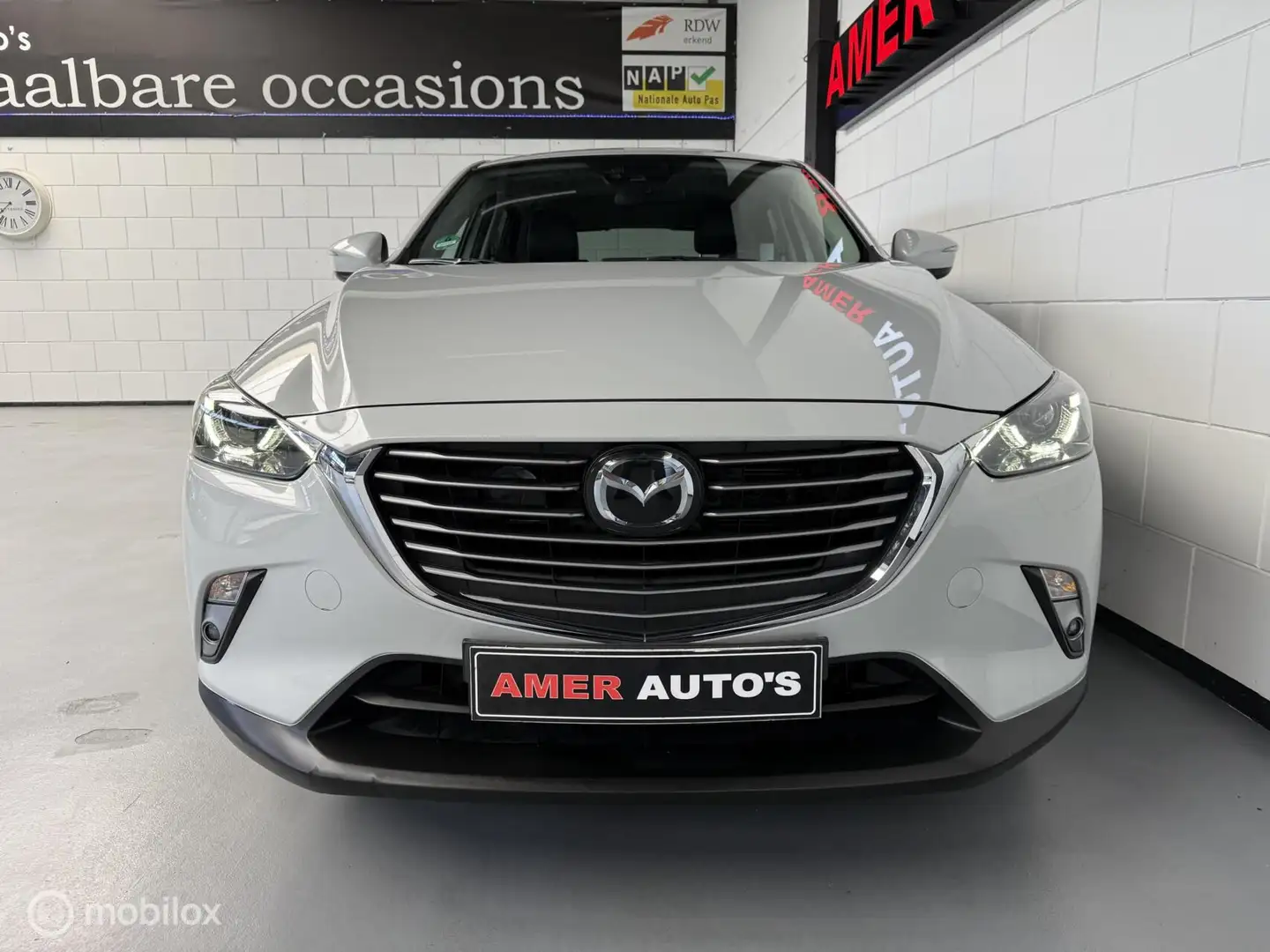 Mazda CX-3 2.0 SkyActiv-G 120 TS+ Automaat/BOM VOL/Lage KM! Wit - 2