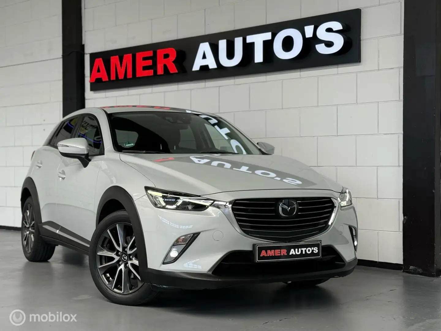 Mazda CX-3 2.0 SkyActiv-G 120 TS+ Automaat/BOM VOL/Lage KM! Wit - 1