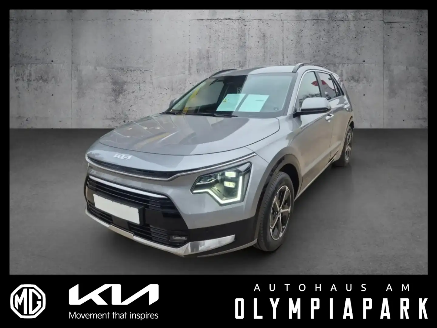 Kia Niro 1.6 Vision ACC LED Navi SHZ 2xKlima Kam. LM Gri - 1