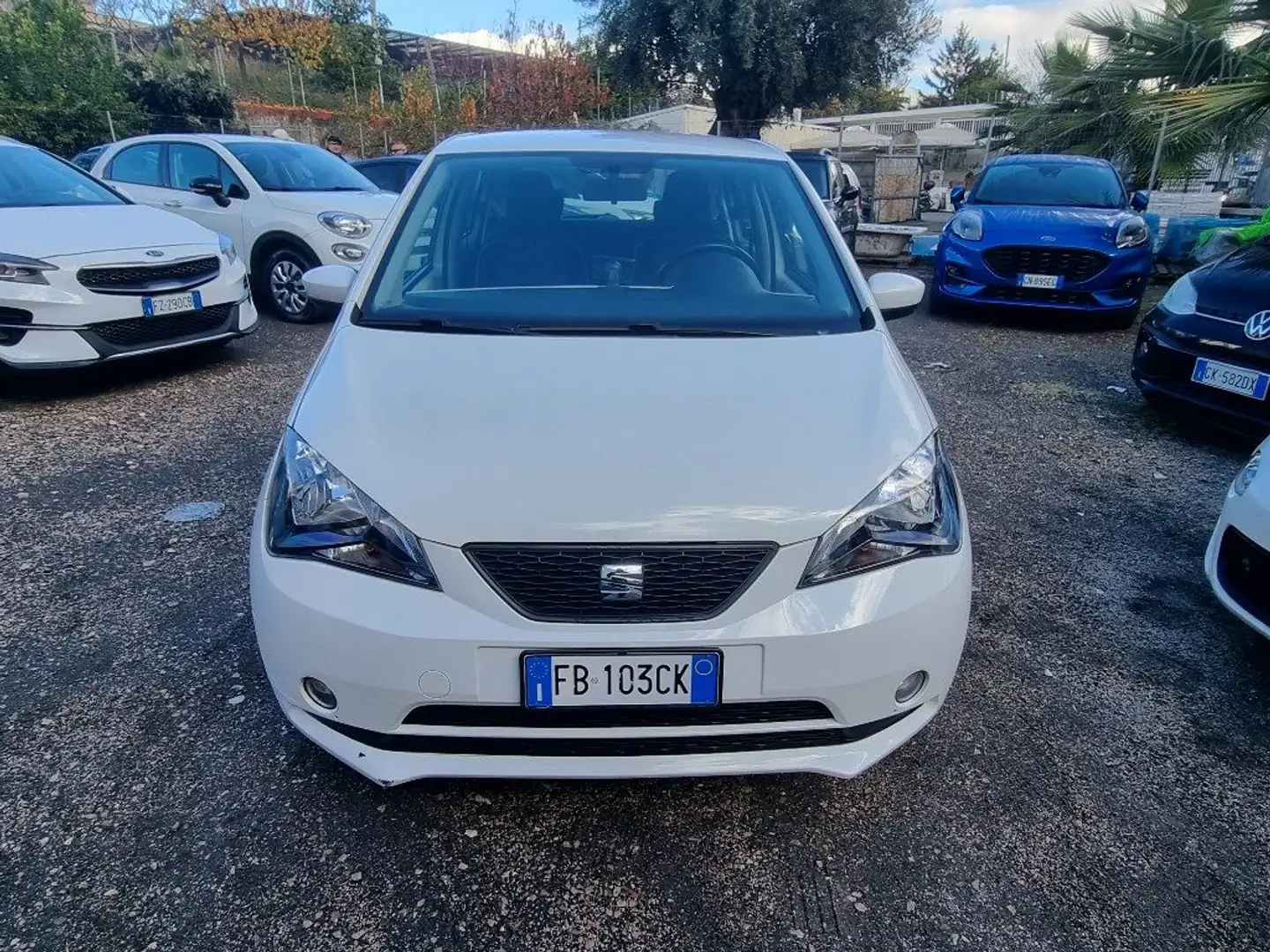 SEAT Mii 1.0 68 CV 5 porte Style Ecofuel Blanc - 1