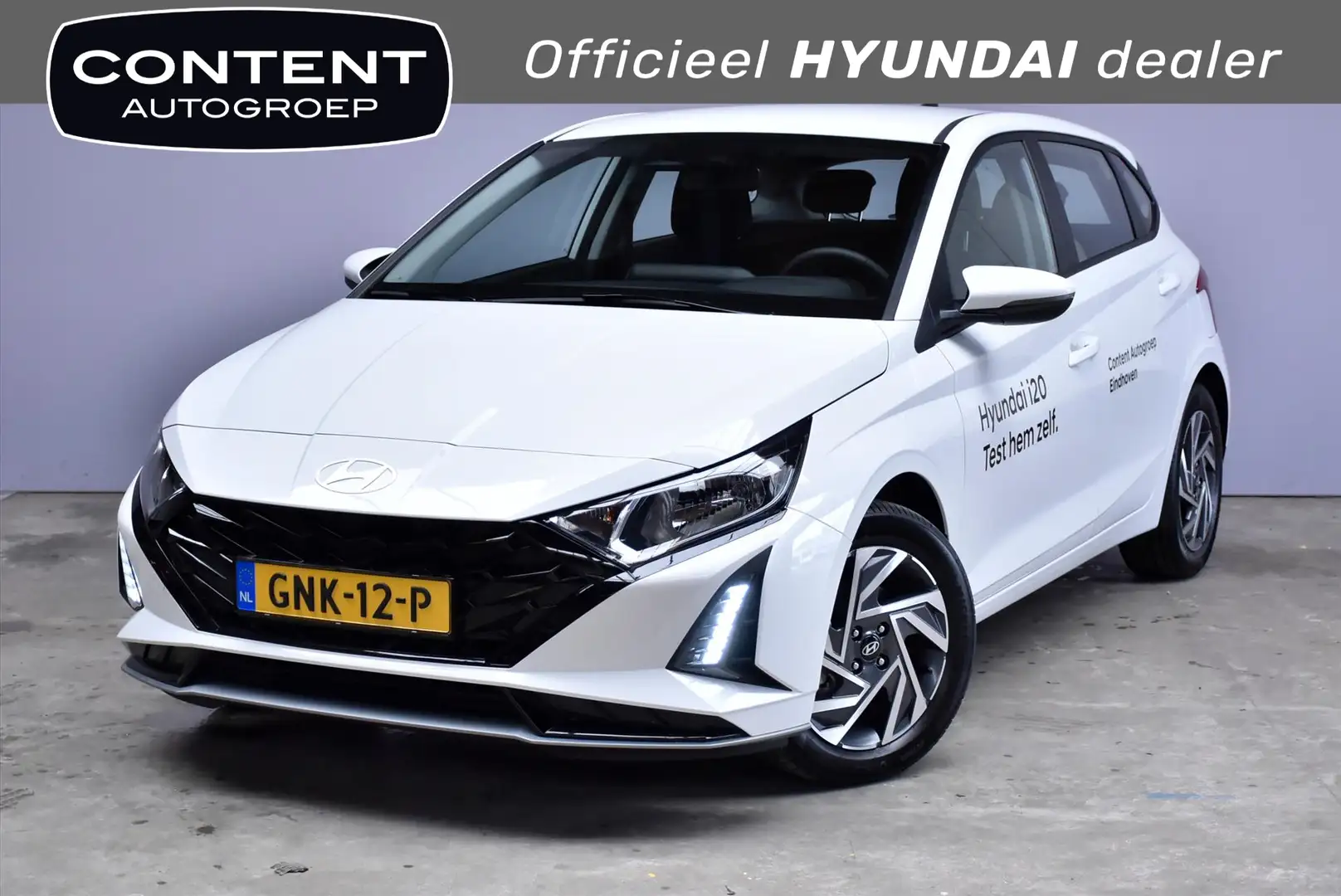 Hyundai i20 1.0 T-GDI 48V MHEV 100pk Comfort MY2025 I Mild Hyb Blanc - 1