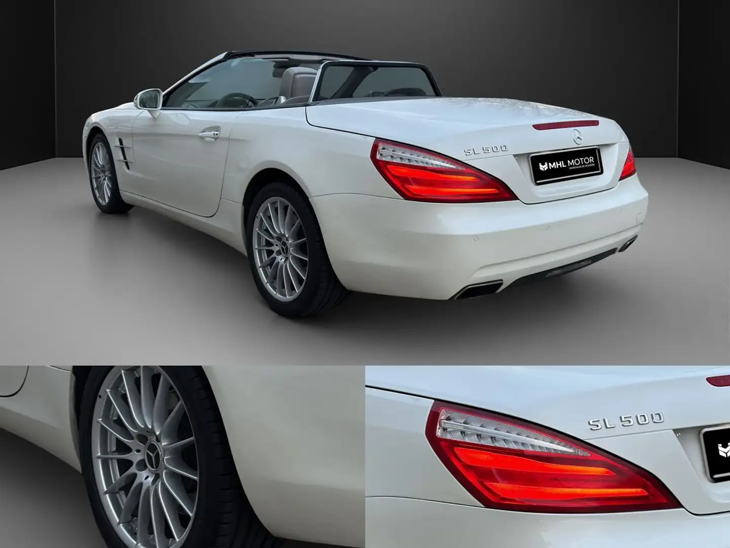 Mercedes-Benz SL 500 435 Aut. Bílá - 2