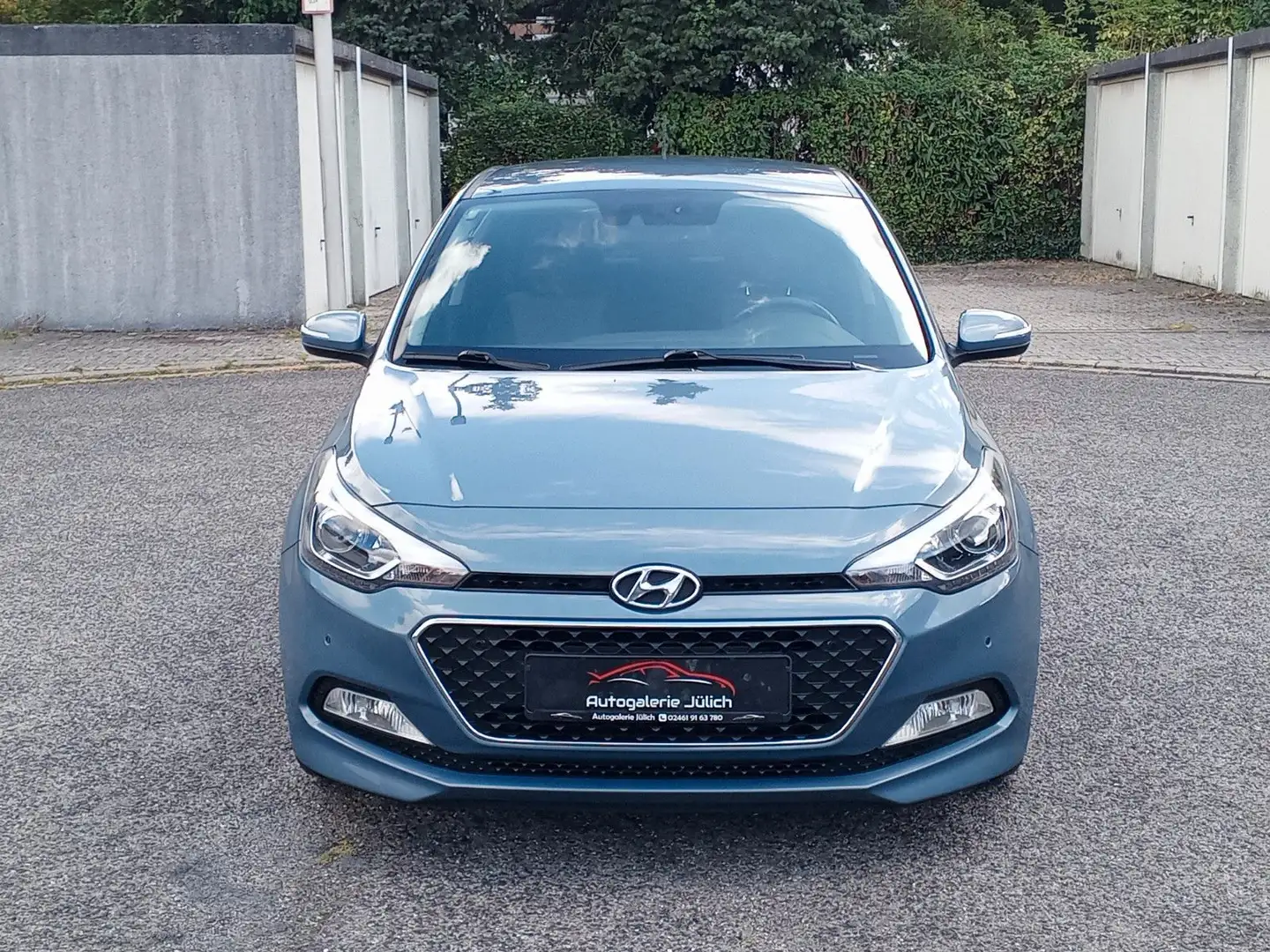 Hyundai i20 Style*wenig km*Automatik*Viele Extras*LPG Blau - 2