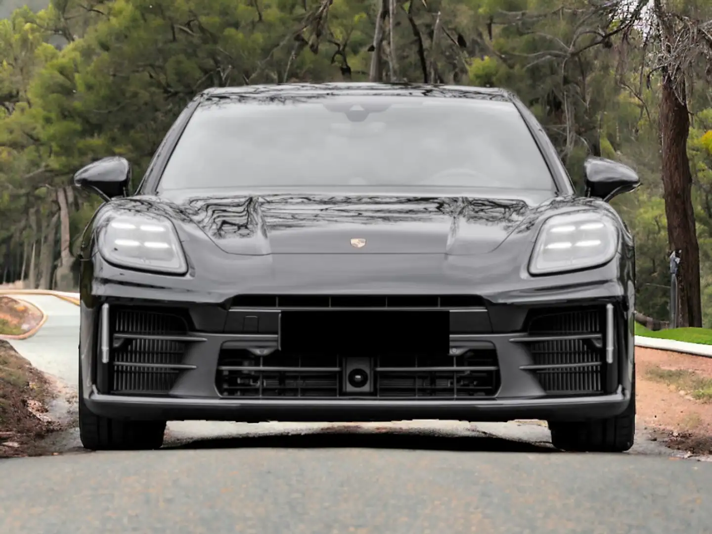 Porsche Panamera 4 Aut. Negro - 1