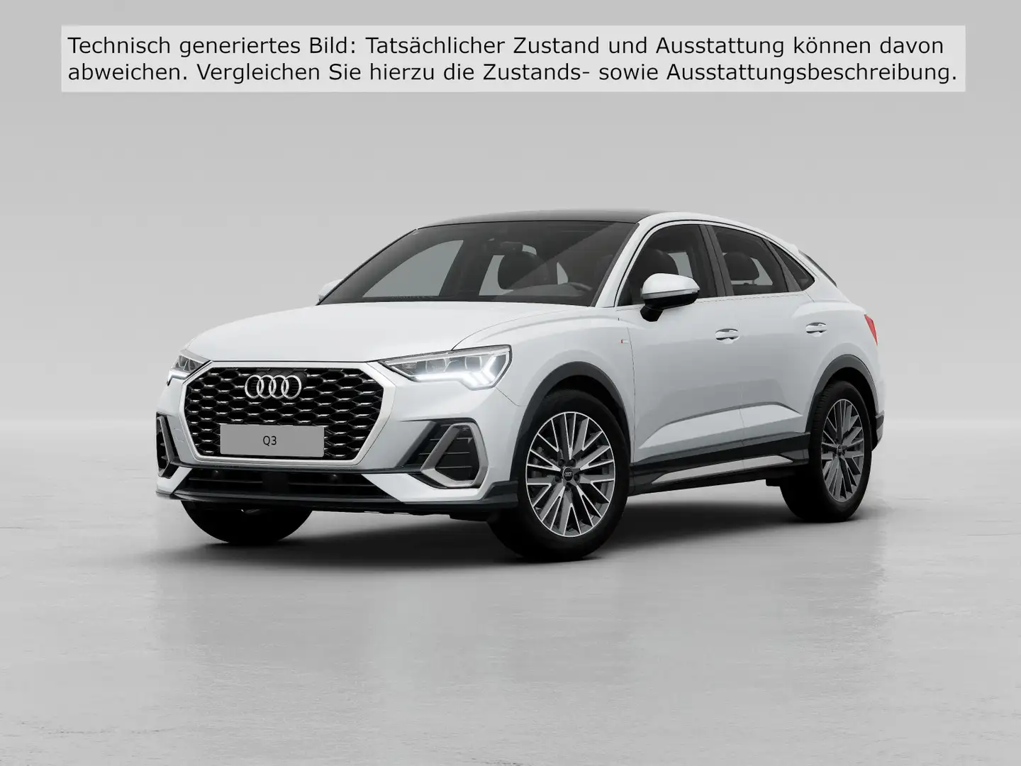 Audi Q3 35 TDI 2x S LINE LM19 PANO KAMERA L Weiß - 2