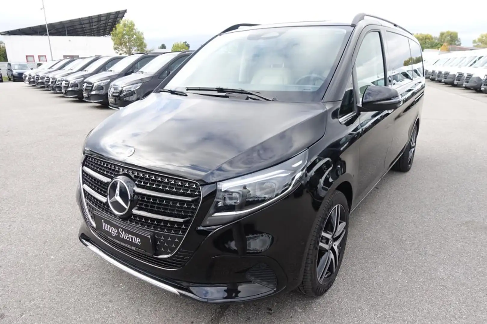 Mercedes-Benz V 300 d AVANTGARDE 4M lang MOPF Distronic+AHK2,5t Noir - 2