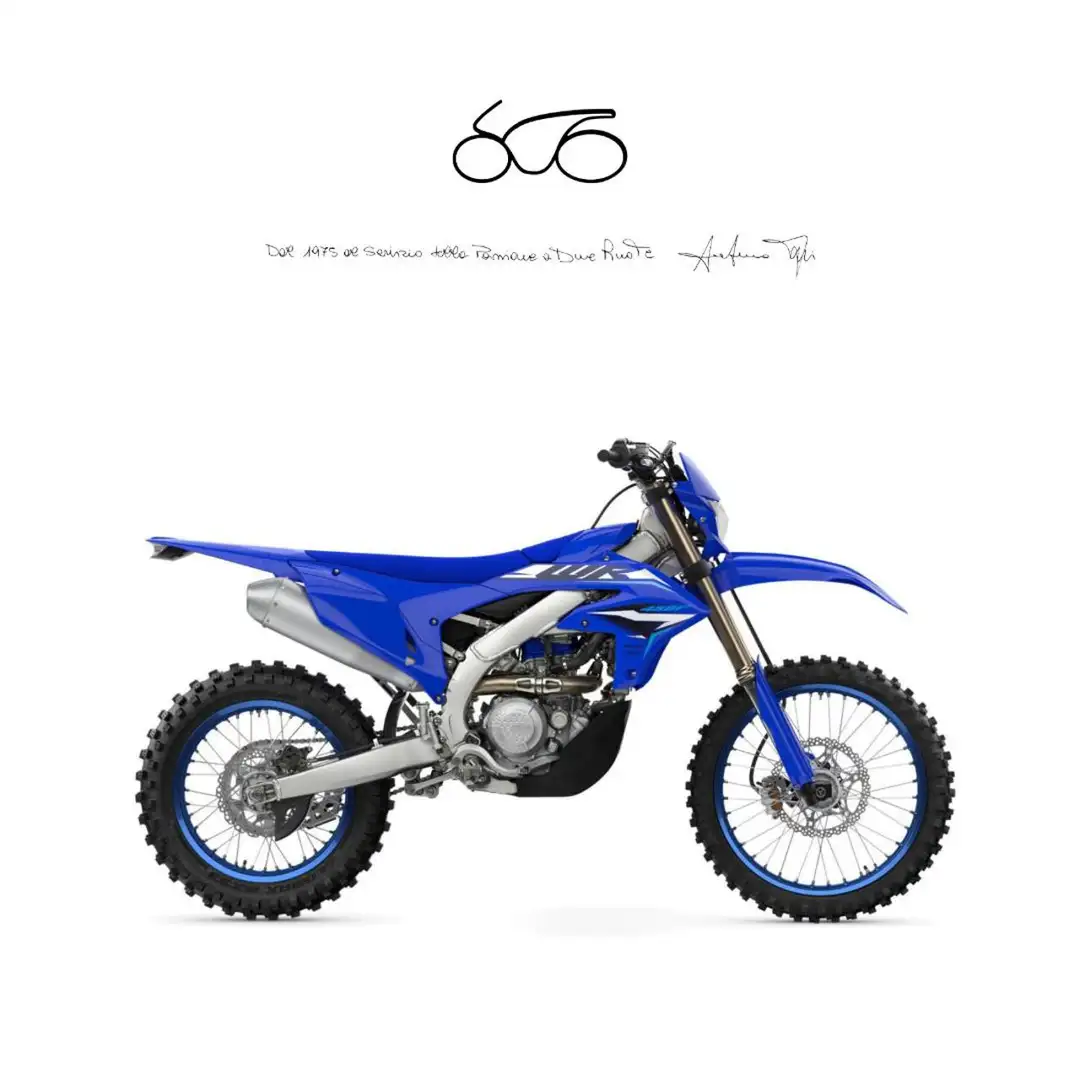 Yamaha WR 450 Icon Blue Gris - 1