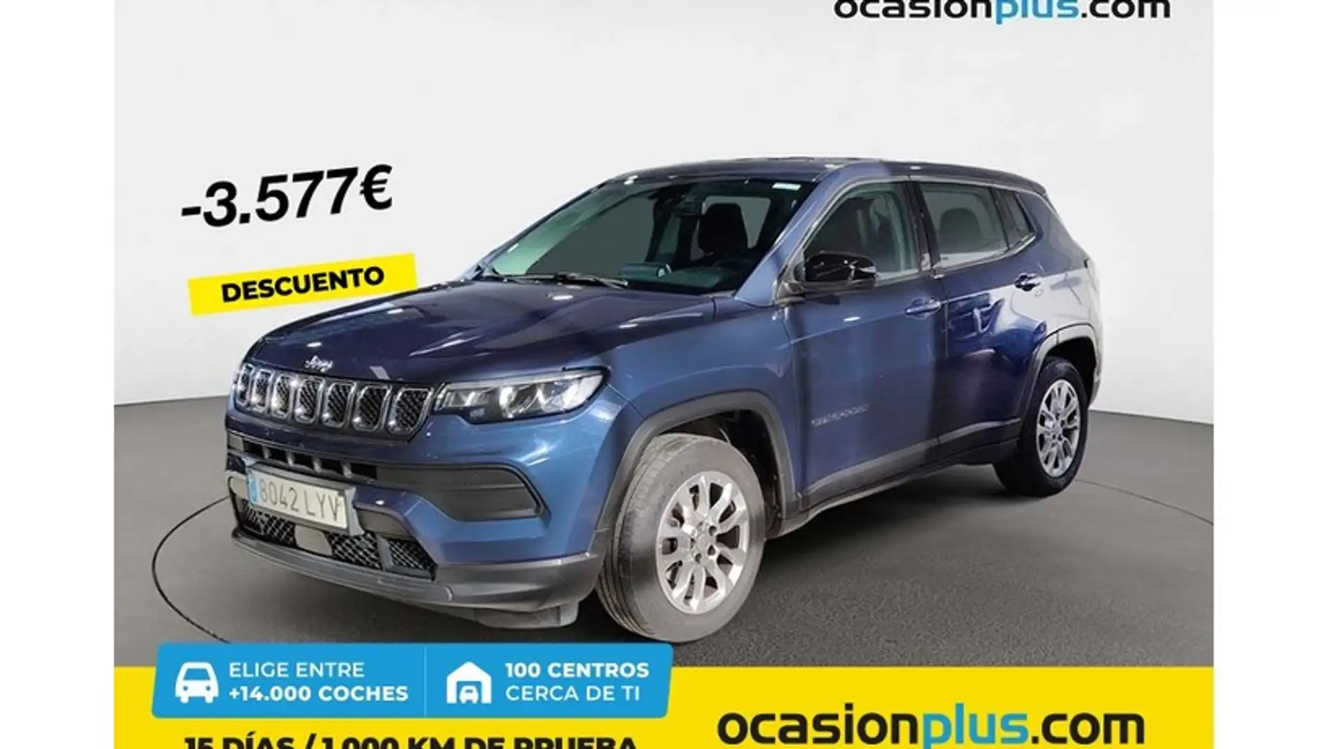Jeep Compass 1.3 Gse T4 Longitude 4x2 130 Azul - 1