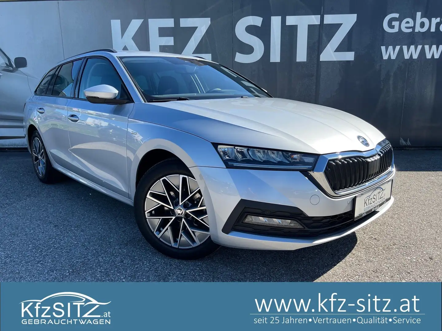 Skoda Octavia Combi 2,0 TDI Ambition | AHK Silber - 1