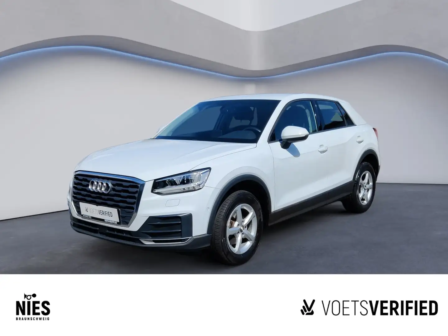 Audi Q2 30 TFSI STANDHZG+LED+KLIMA Weiß - 1