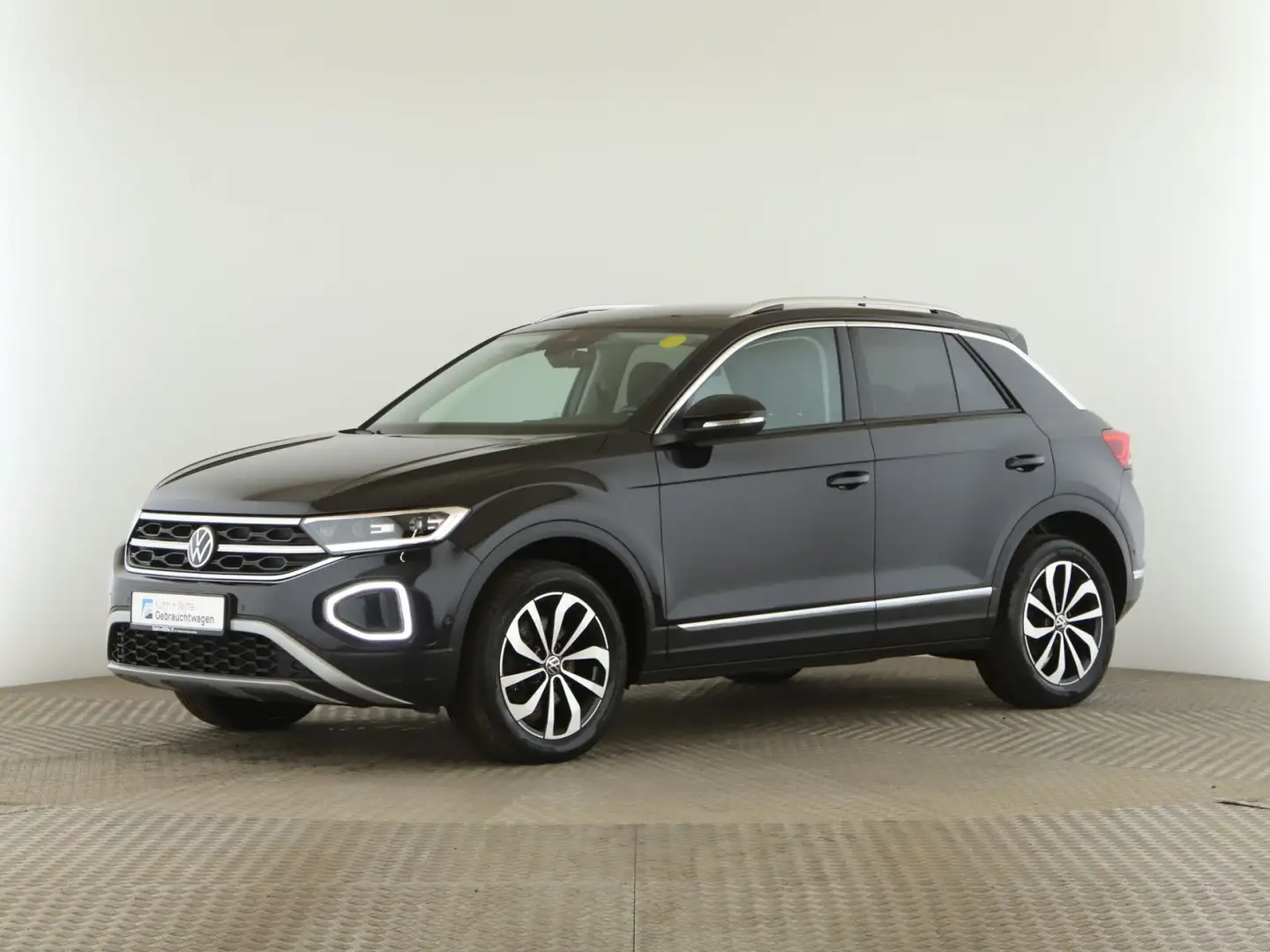 Volkswagen T-Roc 2.0 TDI Style 4M *LED*RFK*SHZ*Navi*IQ.Driv Schwarz - 2