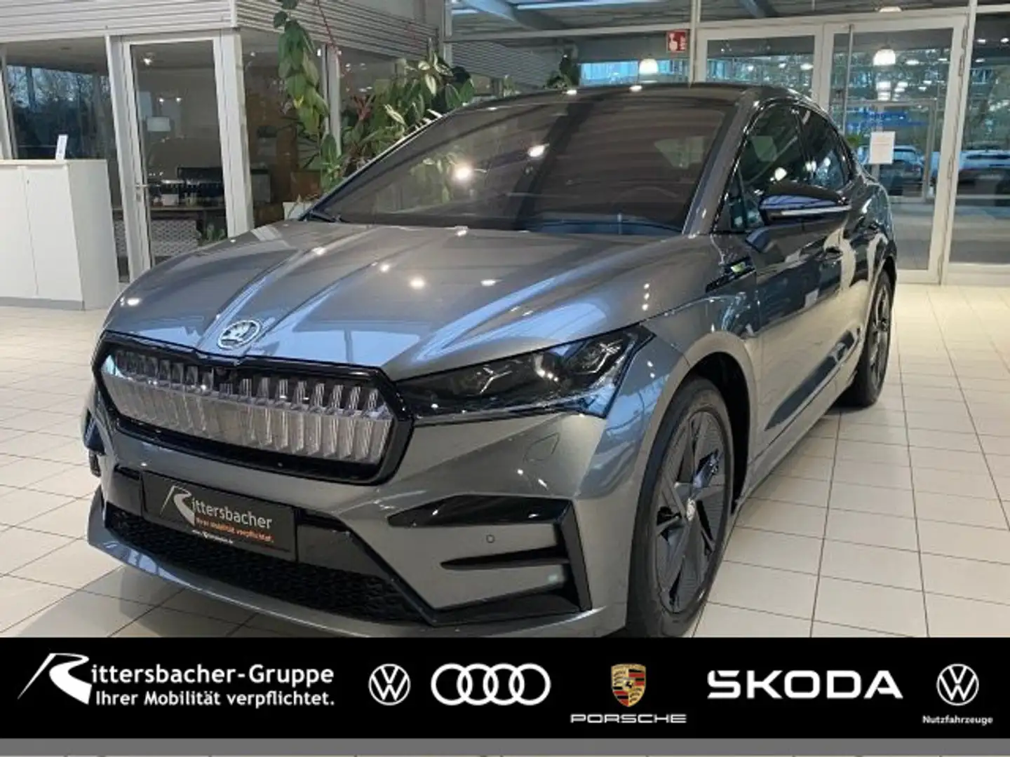 Skoda Enyaq Coupé RS Lounge AHK Navi Kamera Canton HUD Grau - 1
