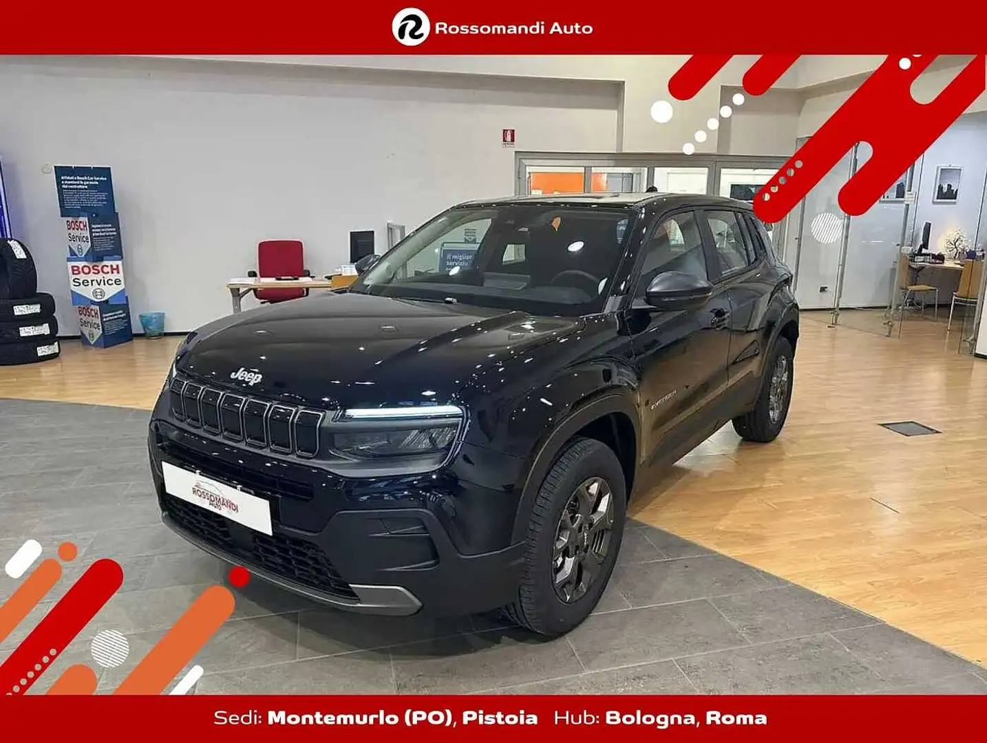 Jeep Avenger 1.2 Turbo Longitude MILD HYBRID *KM 0* Nero - 1