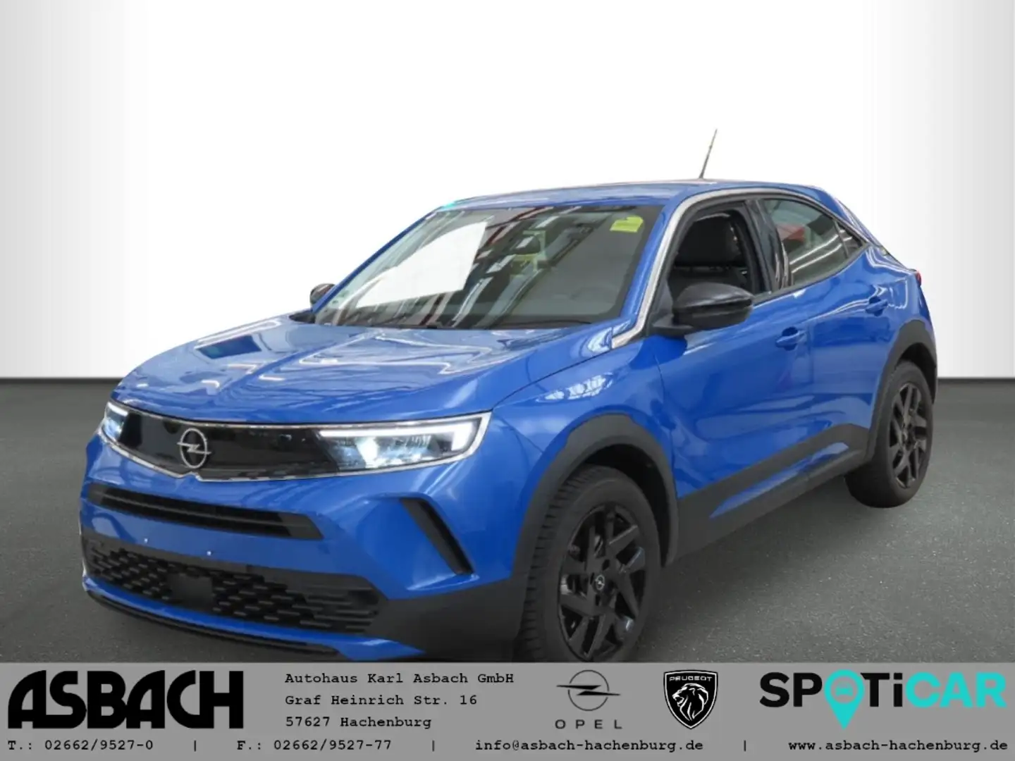 Opel Mokka e Elegance Blau - 1