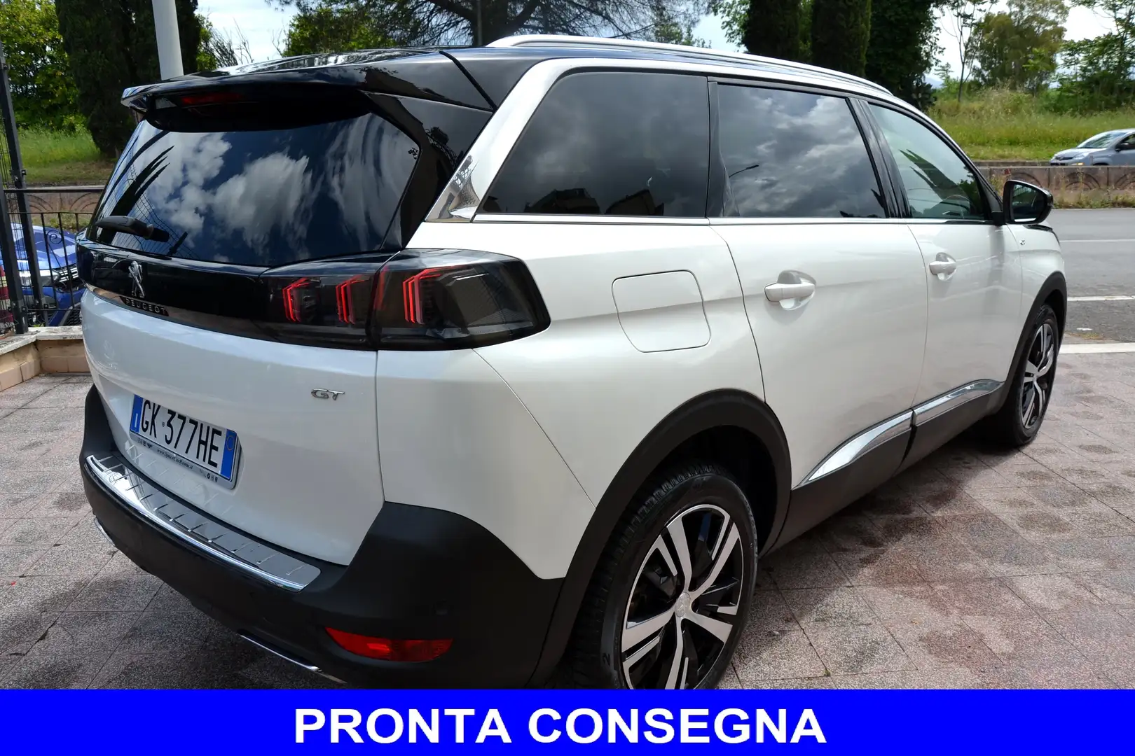 Peugeot 5008 2.0 BlueHDi 180CV EAT8 GT-PACK 7POSTI **PREZZO VER Bianco - 2
