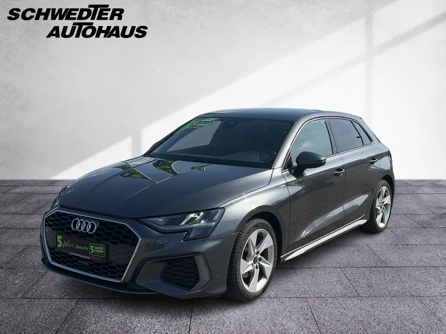 Audi A3 Sportback 30 1.0 TFSI MHEV S-Line SpurH LM Grau - 2