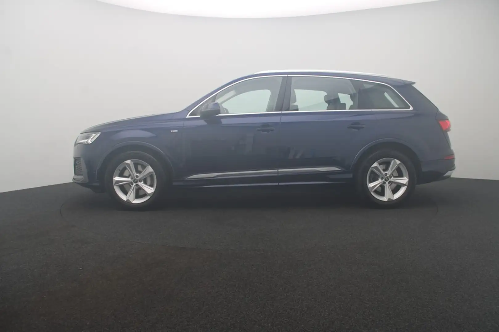 Audi Q7 50 TDI quattro S line Matrix Navi HuD AHK Bleu - 2