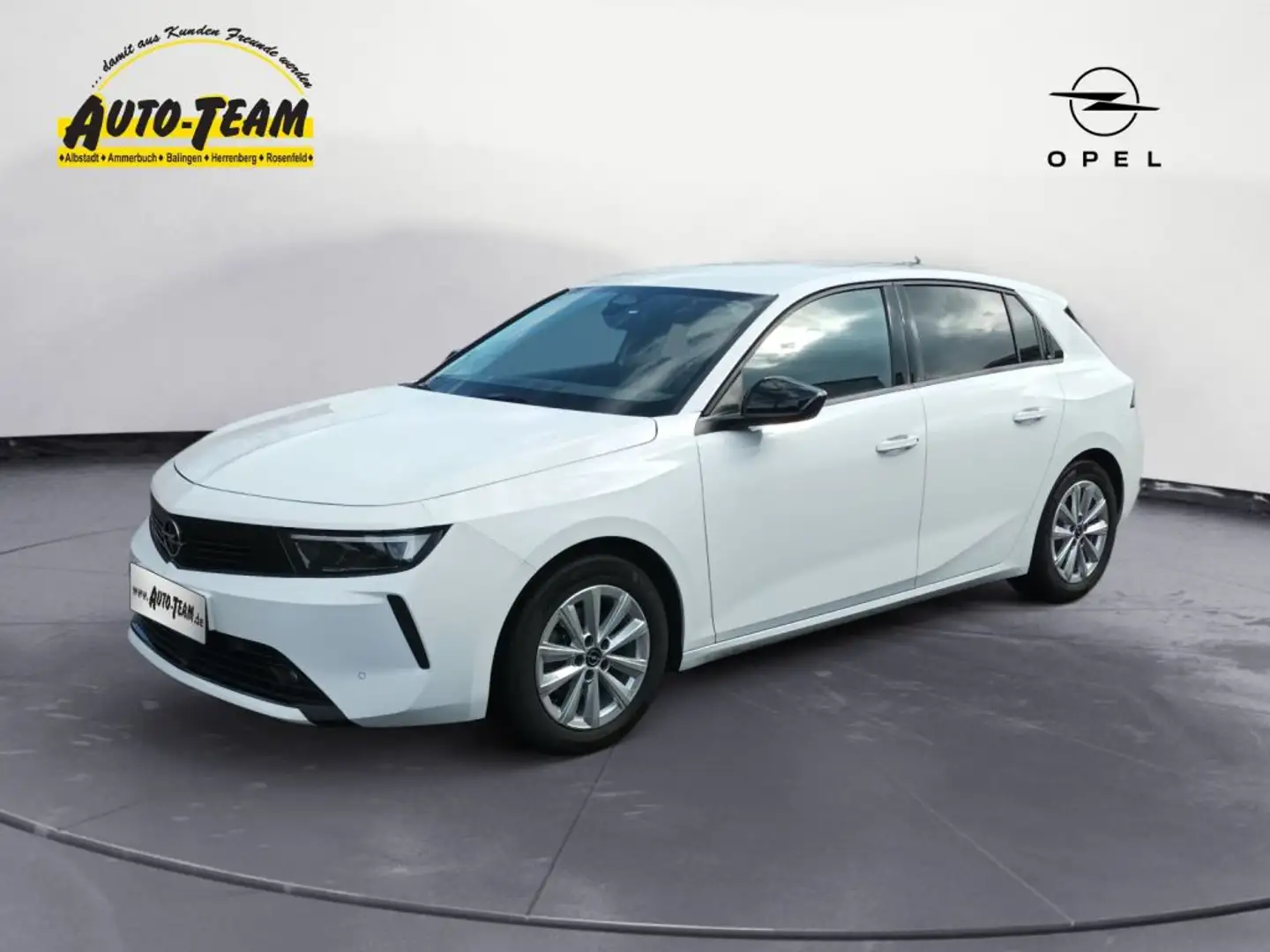Opel Astra 1.2 Turbo Enjoy Blanc - 1