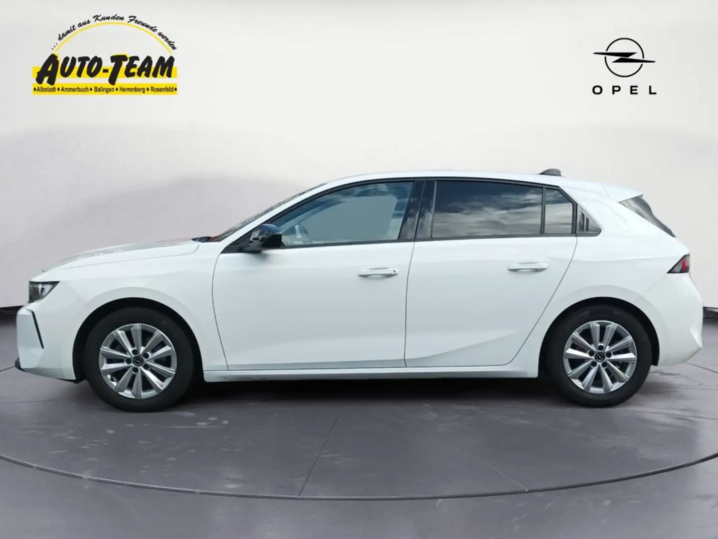 Opel Astra 1.2 Turbo Enjoy Blanc - 2