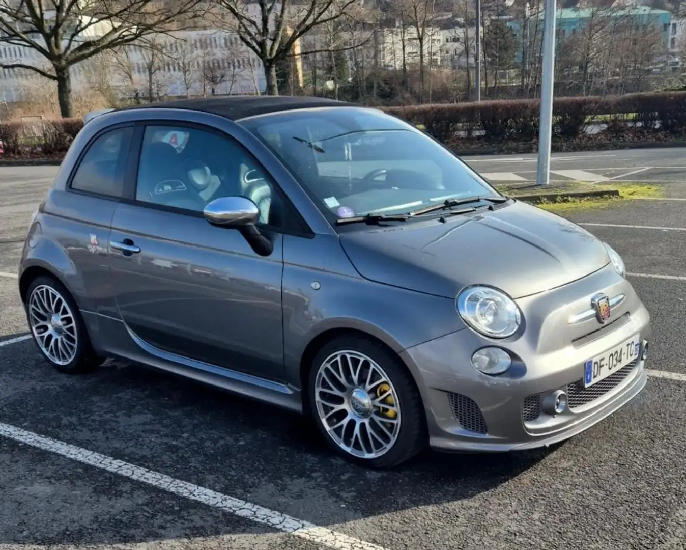 Abarth 595 Turismo 595C 1.4 Turbo 16V T-Jet 160 ch Turismo A Gri - 1