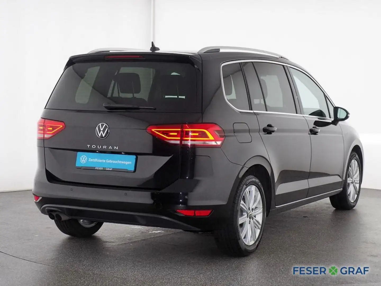 Volkswagen Touran 2.0 TDI Highline DSG 7-Sitze /AHK / DAB / ACC / Na Schwarz - 2