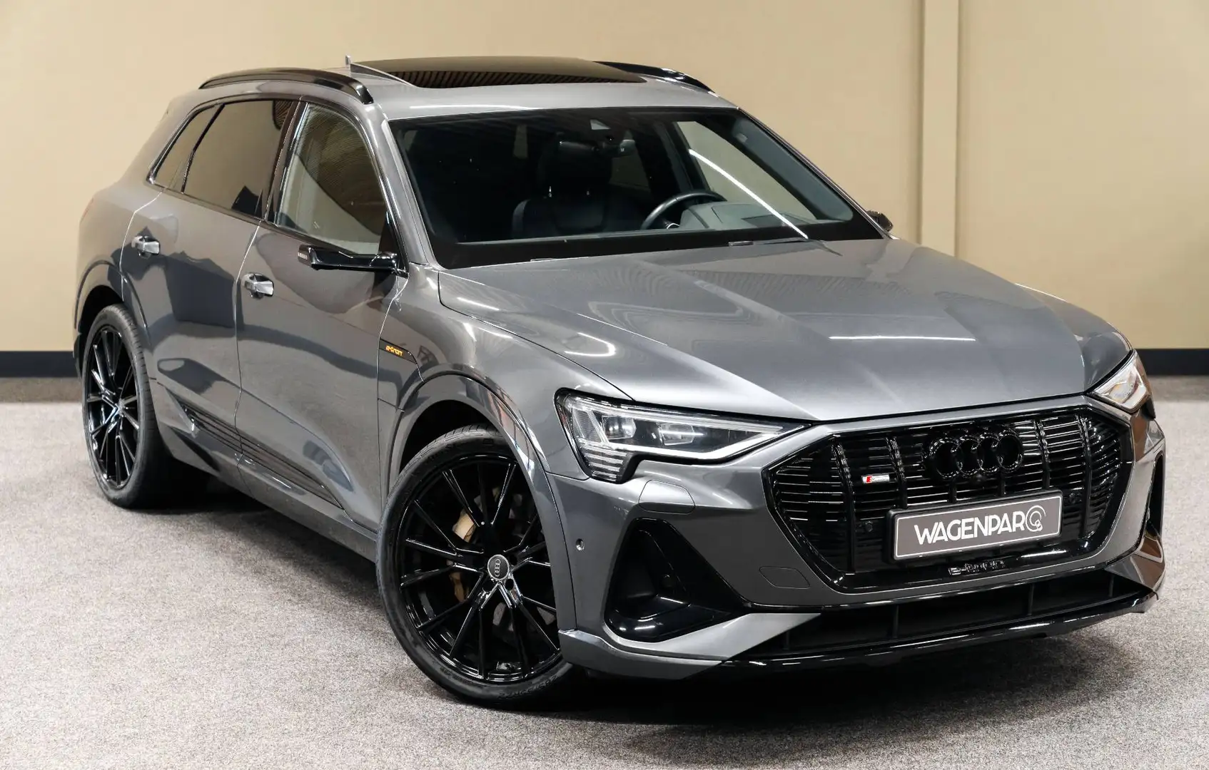 Audi e-tron 50 Quattro S-Line PANO*HEADUP*360*T.HAAK Grijs - 1
