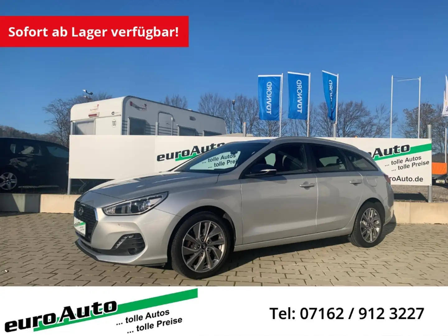 Hyundai i30 Go! 1.4 T-GDI Kombi Rückfahrkamera Sitzheizung Argent - 1