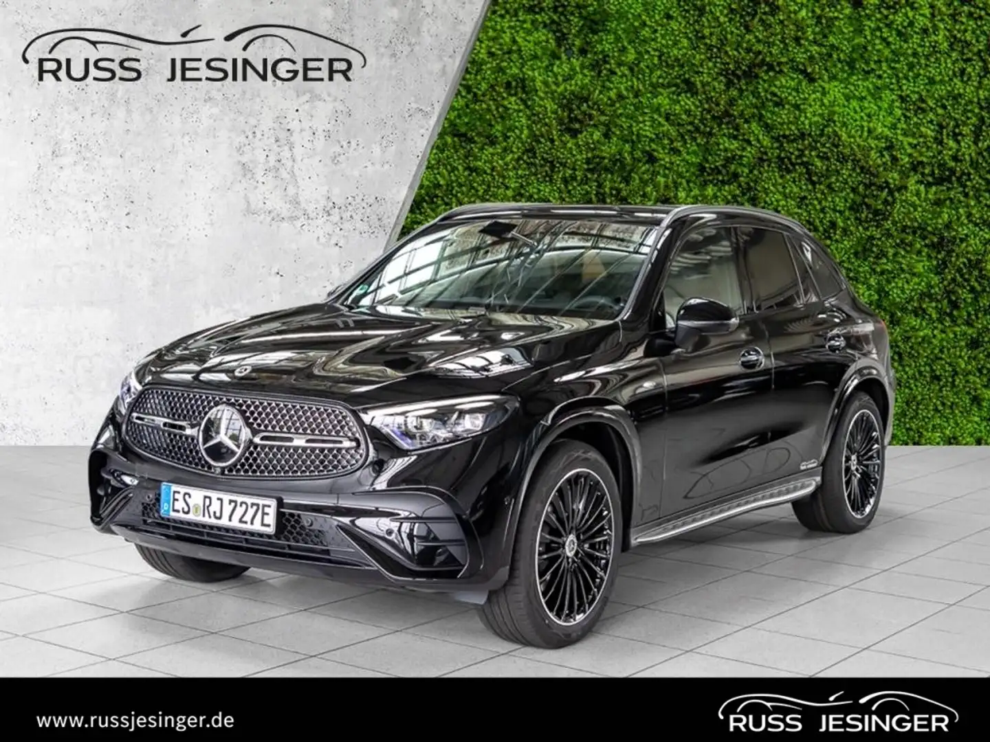 Mercedes-Benz GLC 400 e 4M AMG Line *HUD*Distr*AHK*360°*Burm* Noir - 1