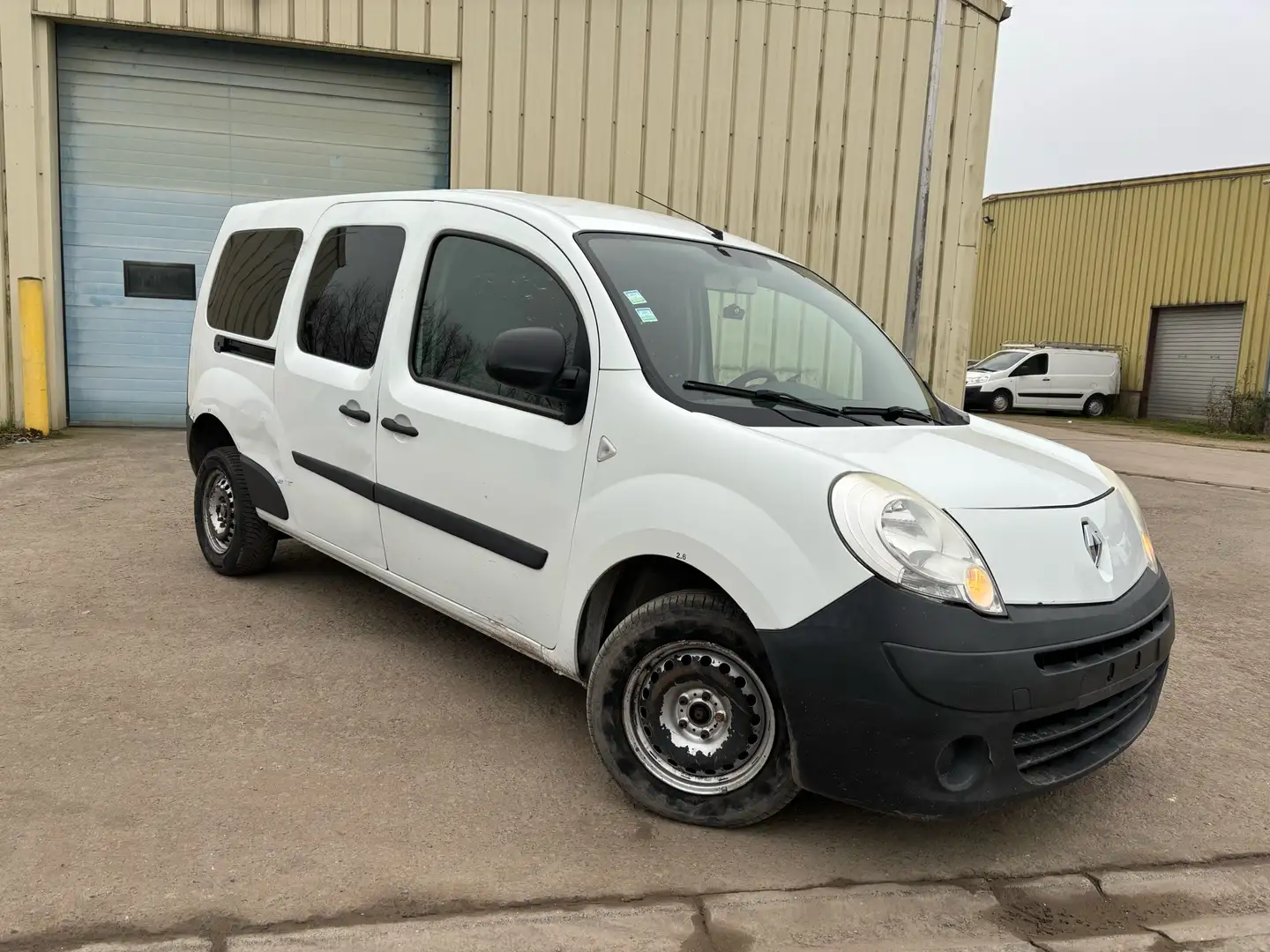 Renault Kangoo 1.5 dCi Authentique MAXI Blanc - 2