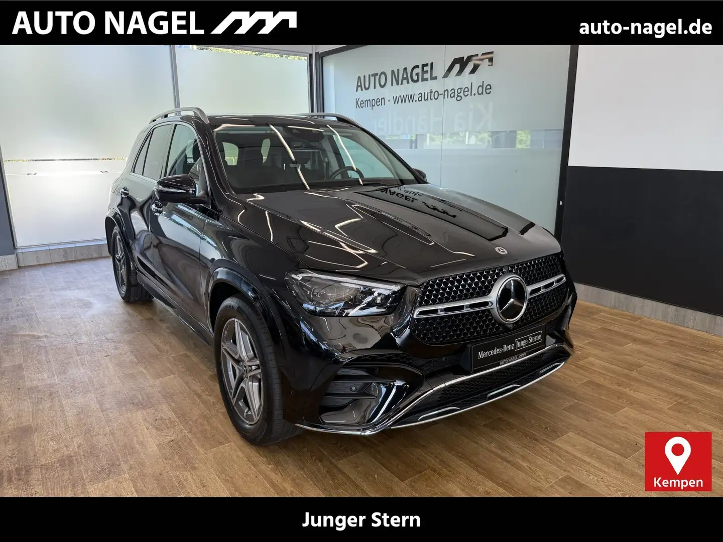 Mercedes-Benz GLE 450 GLE 450 d 4M AMG +Multibeam+NAVI+DAB+AHK+360°+ Schwarz - 1
