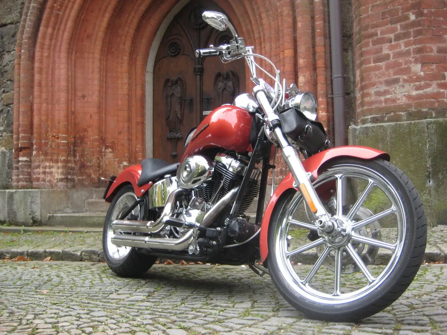 Harley-Davidson Softail Оранжевий - 2