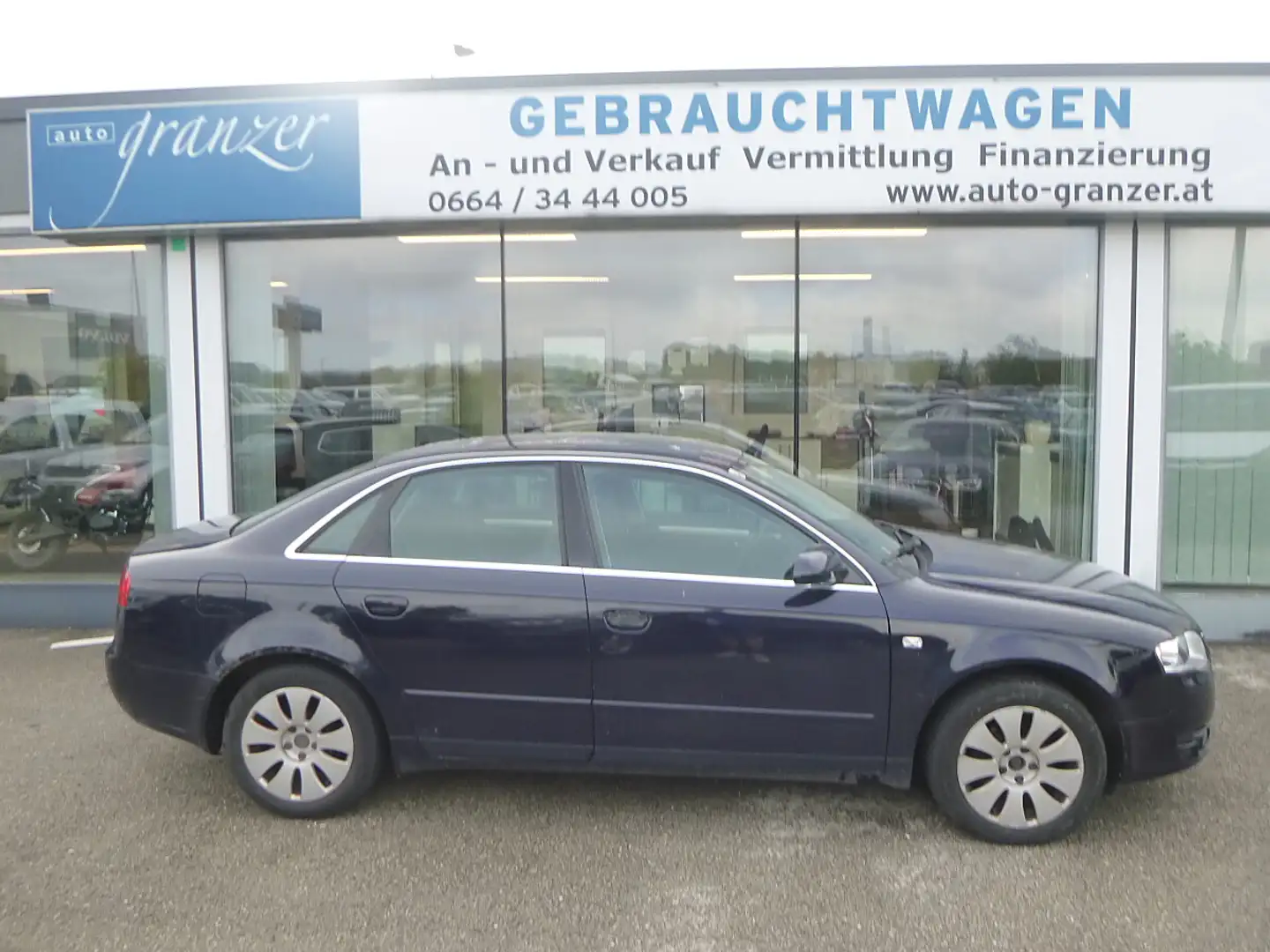 Audi A4 1,9 TDI Blau - 1