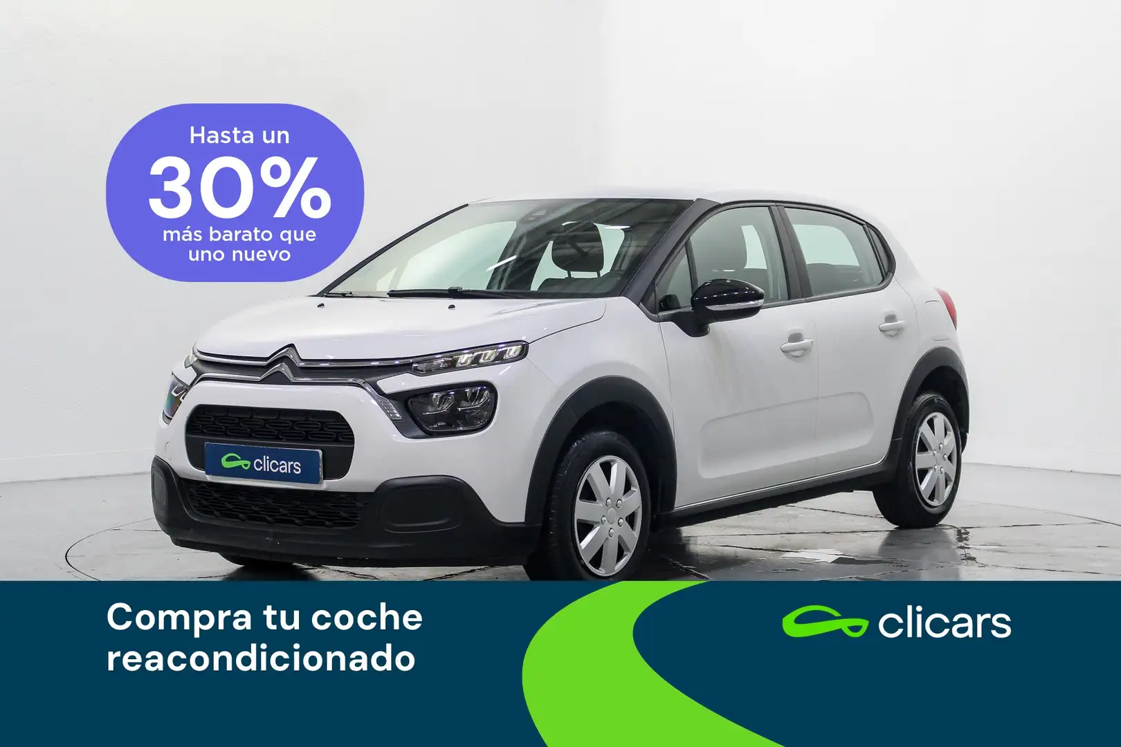 Citroen C3 1.5BlueHDi S&S Live Pack 100 Blanc - 1