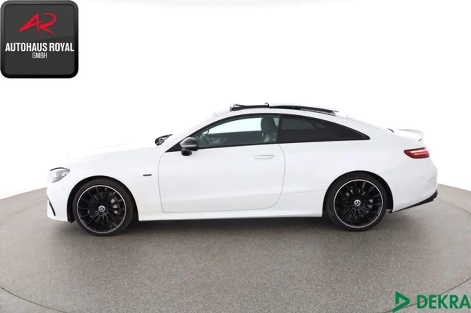 Mercedes-Benz E 400 d 4M Coupe 3x AMG HEADUP,360GRAD,AIRMATIC Weiß - 2