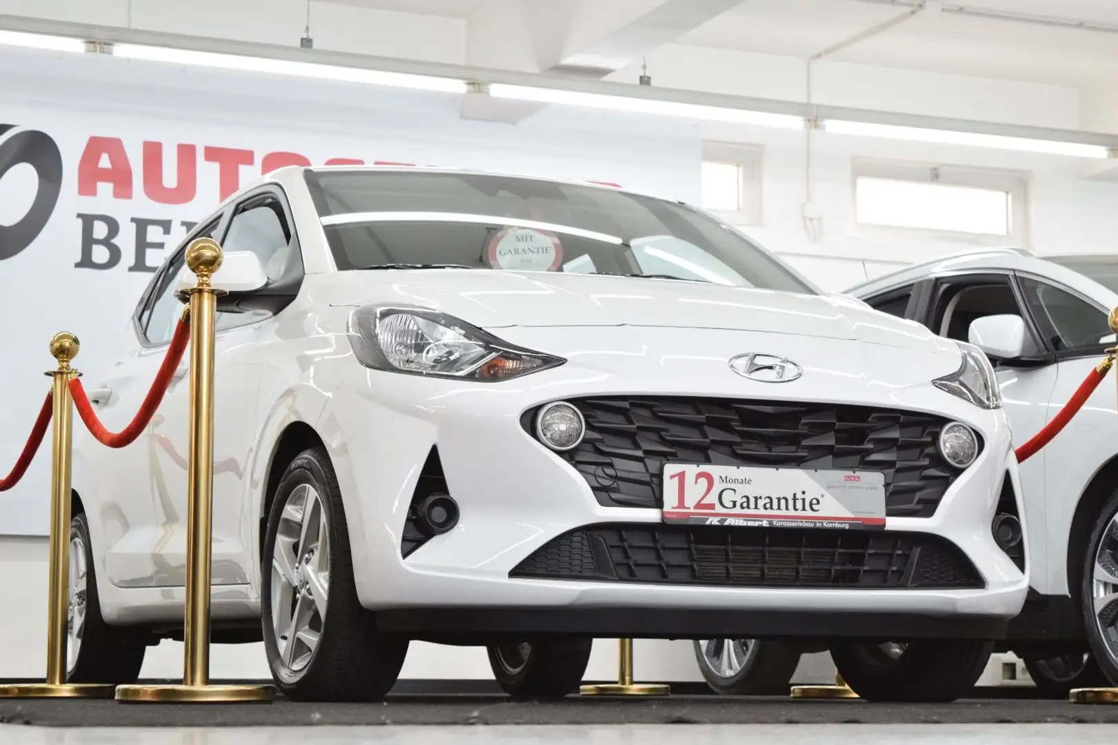 Hyundai i10 Trend*AUTOMATIK*TEMPOMAT*CARPLAY*1.HAND* Weiß - 2