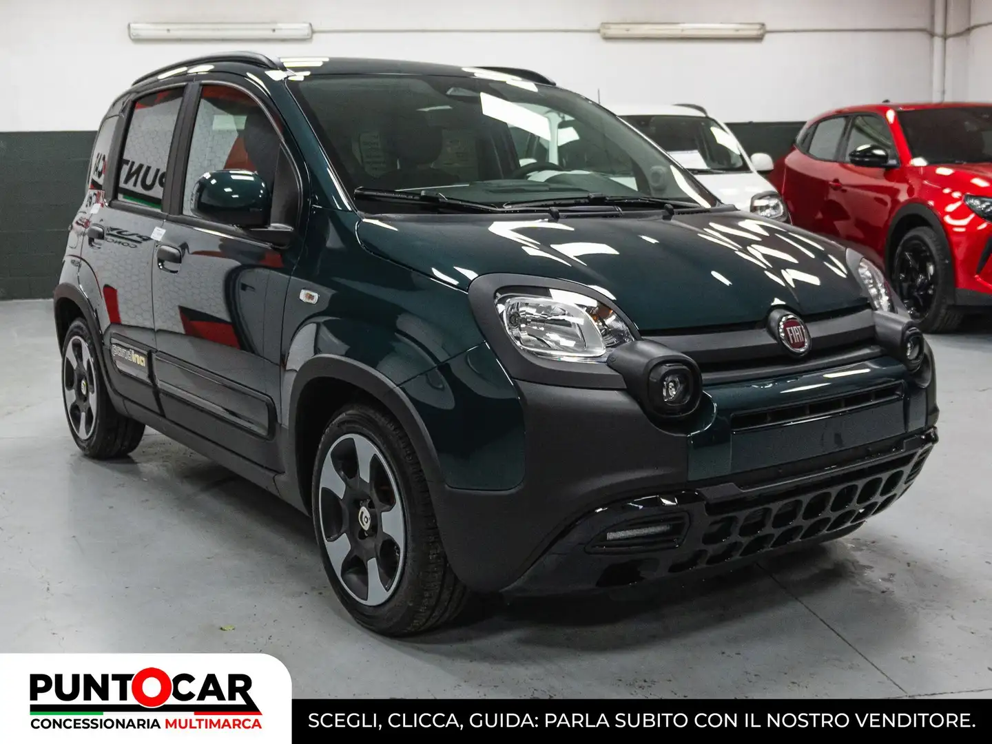 Fiat Panda Panda Cross 1.0 FireFly S&S Hybrid PROMO FLEX Verde - 2