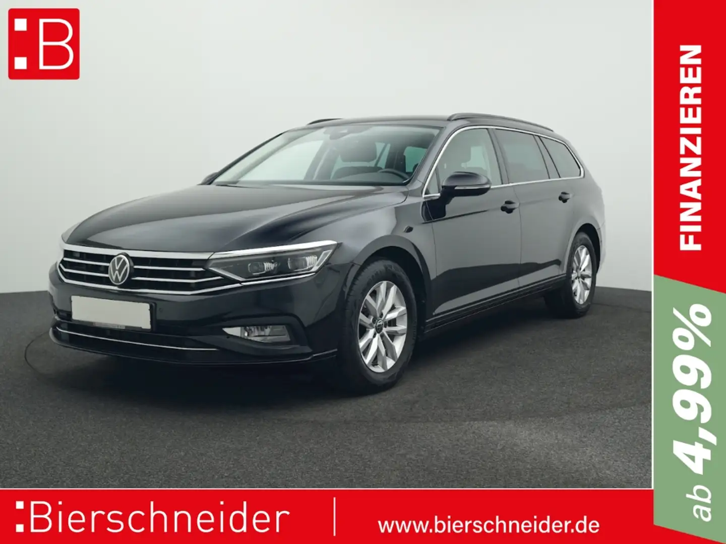 Volkswagen Passat Variant 2.0 TDI DSG Business AHK NAVI ACC Noir - 1