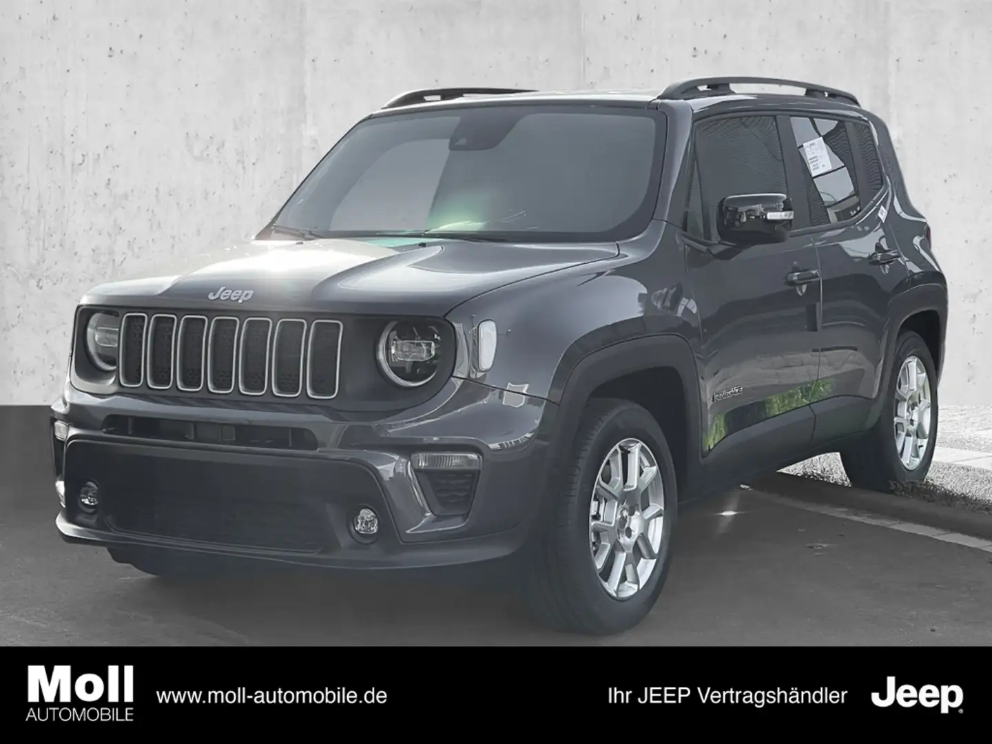 Jeep Renegade E-HYBRID High Altitude  WINTER - SICHT - LED - NAV Gris - 1