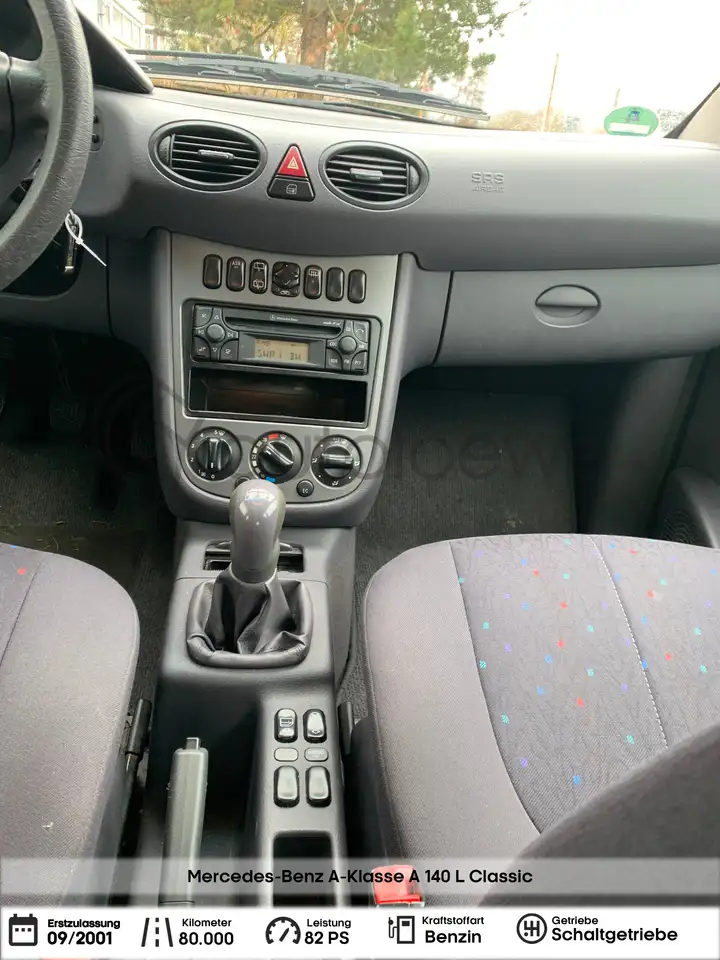 Mercedes-Benz A 140 L A -Klasse (BM 168), foto 8