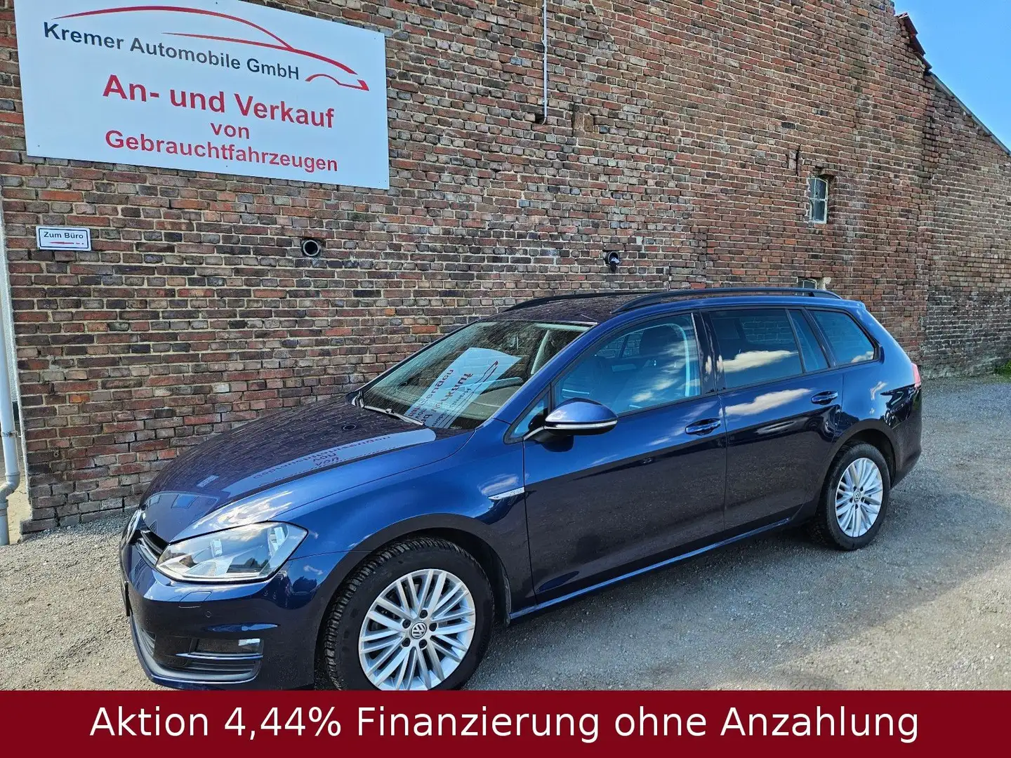 Volkswagen Golf VII Variant 1.2 Cup BMT | Scheckheftgepf. Blauw - 1