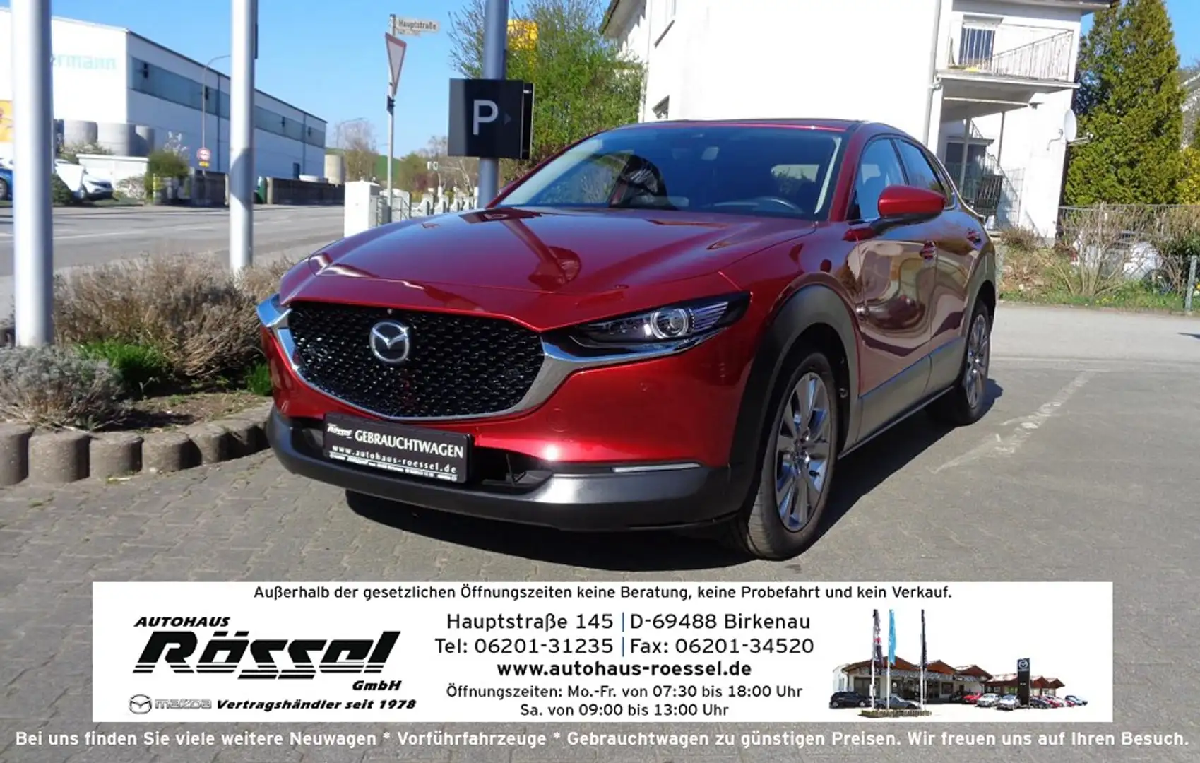Mazda CX-30 SKYACTIV-G 2.0 M Hybrid 6AG AL-SELECTION A18 DES-P Rot - 1